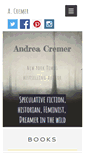 Mobile Screenshot of andreacremer.com